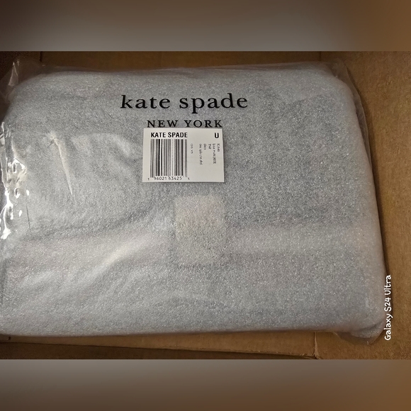 Kate Spade NY Deco Denim/ Leather Flap Chain Crossbody NWT w/ Dust Bag - Picture 7 of 16